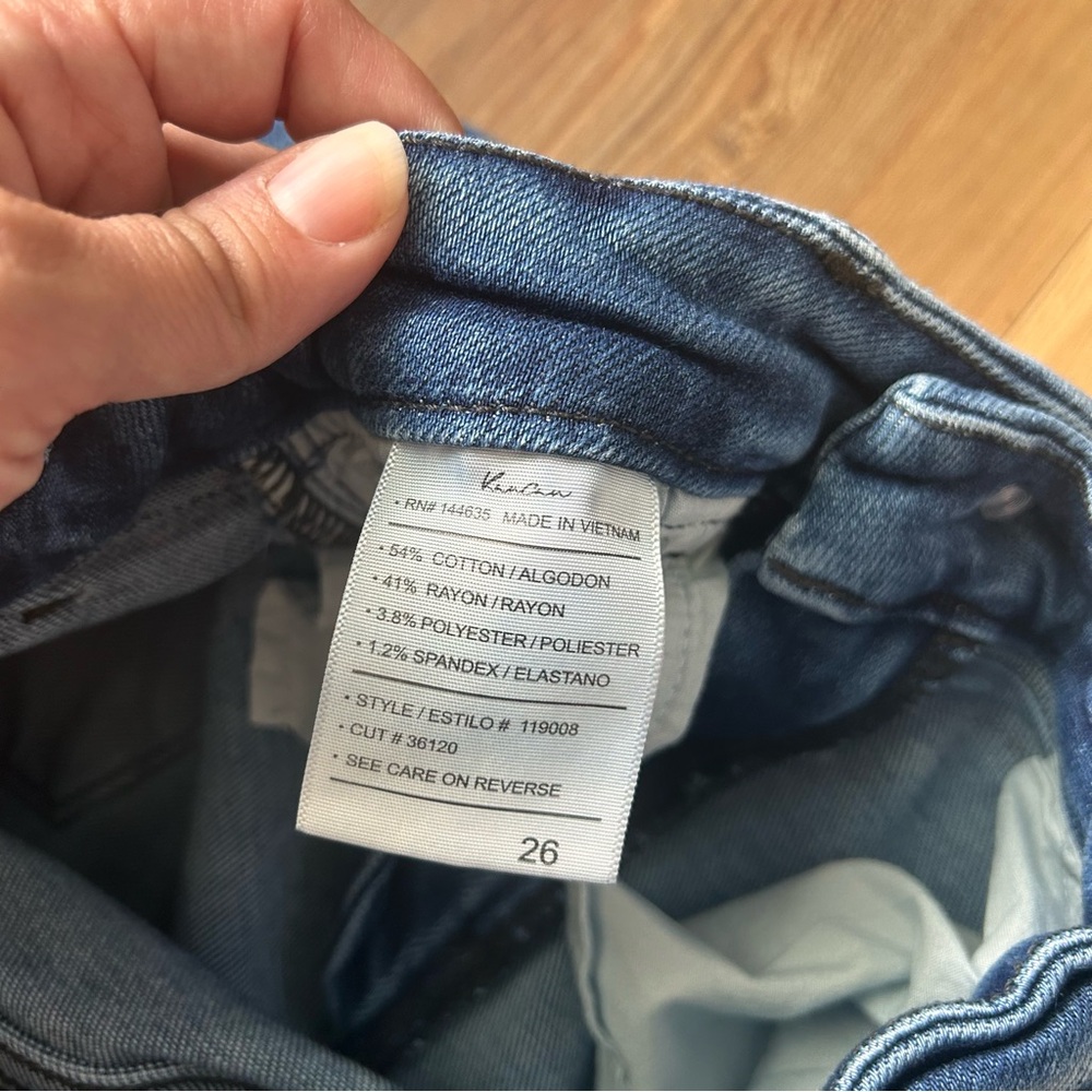 Kancan By Maurice’s WOMENS JEANS 26 Distressed - Picture 9 of 14